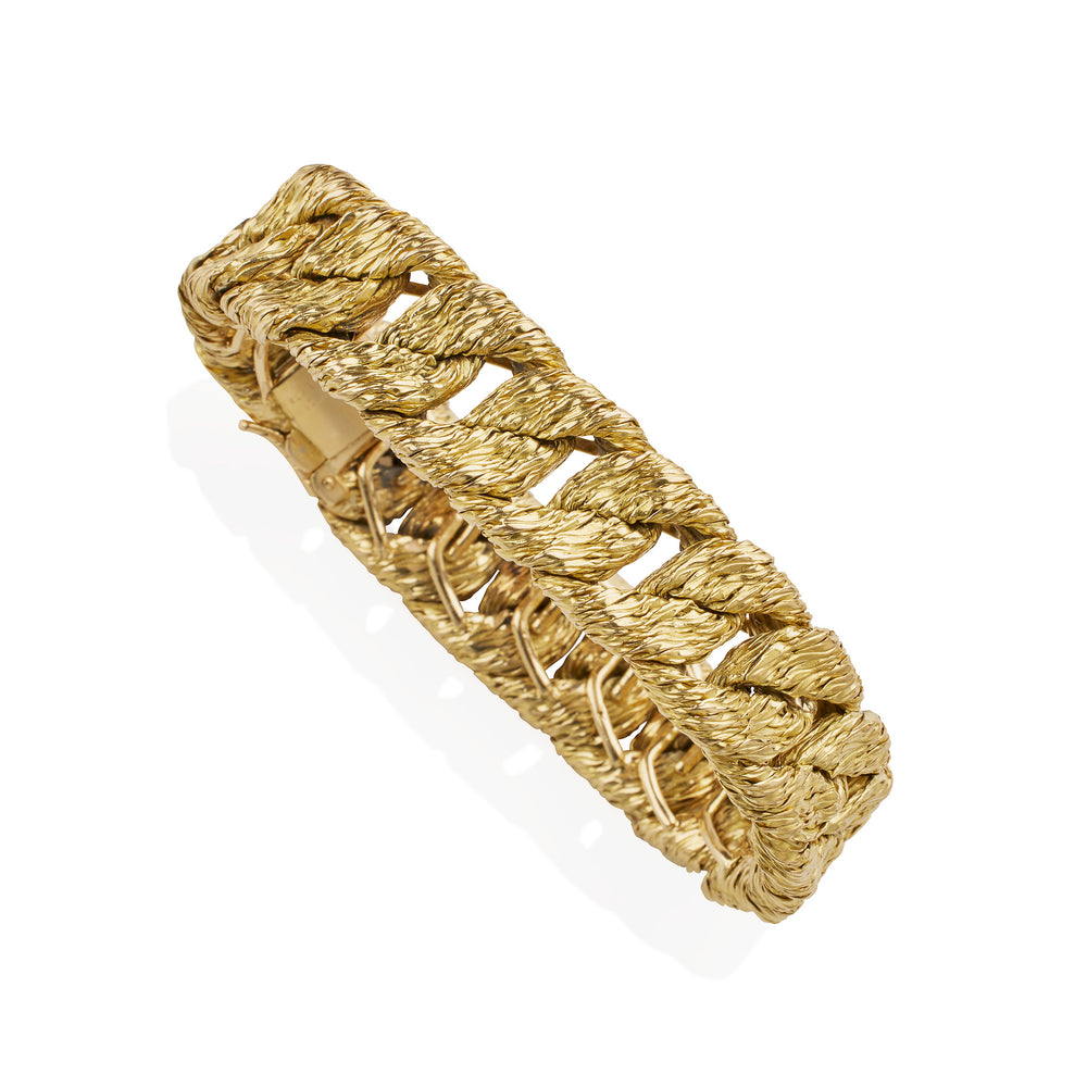 
                      
                        Macklowe Gallery Georges Lenfant for Tiffany & Co. 18K Gold Bracelet
                      
                    