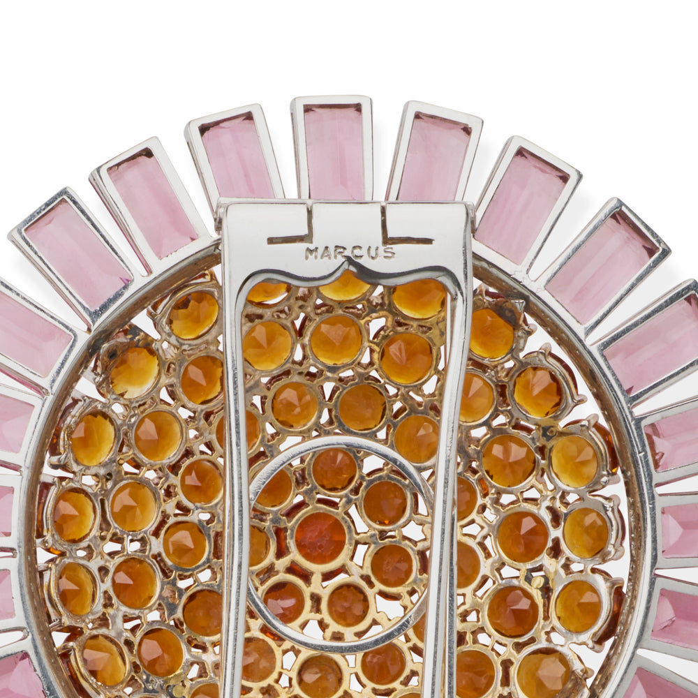 
                      
                        Macklowe Gallery Marcus & Co. Retro Sunflower Brooch
                      
                    