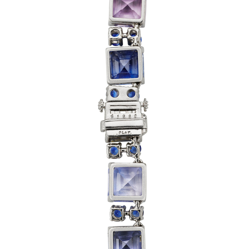 
                      
                        Macklowe Gallery Oscar Heyman Multi-color Sapphire Necklace
                      
                    