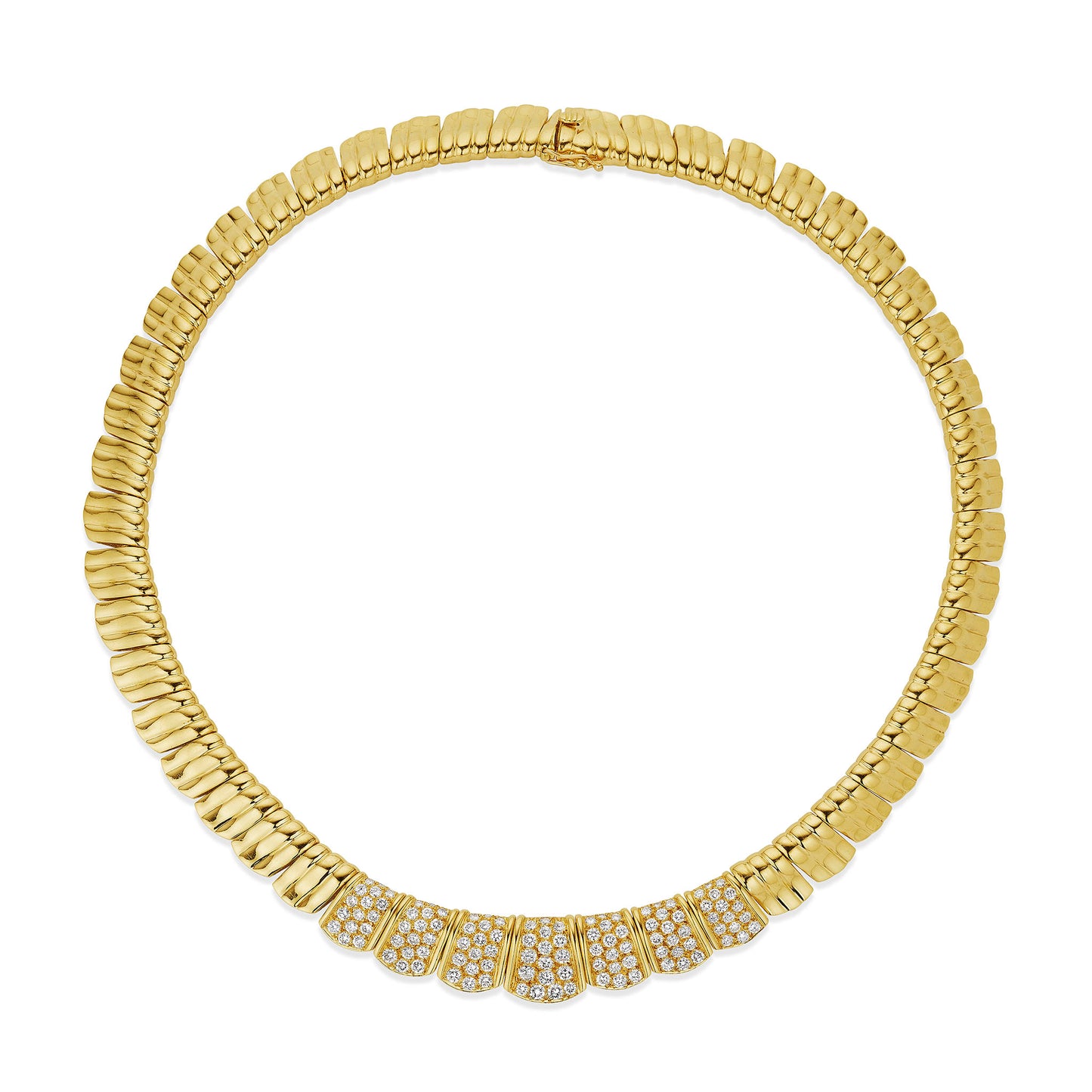Macklowe Gallery Van Cleef & Arpels Paris 18K Gold and Diamond Necklace