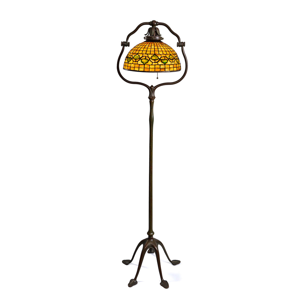 Macklowe Gallery Tiffany Studios New York "Vine Border" Floor Lamp
