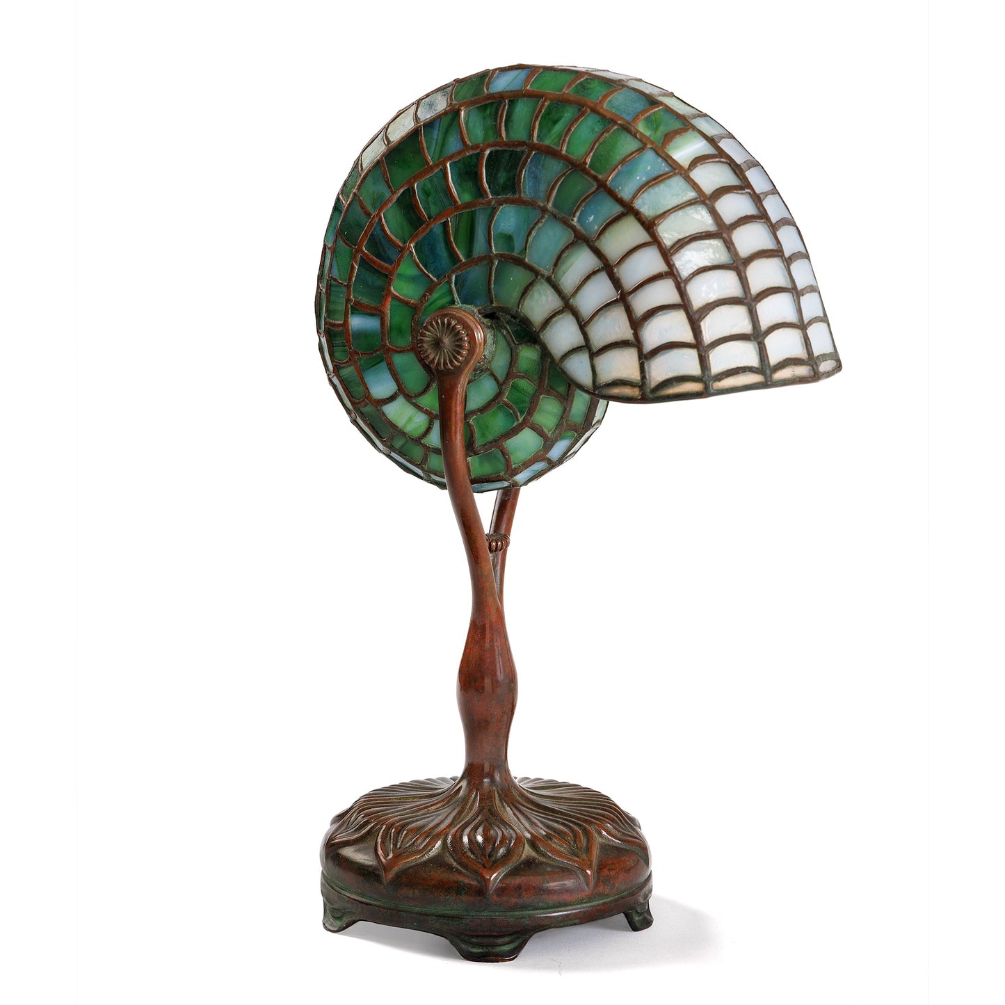Macklowe Gallery Tiffany Studios New York "Nautilus" Lamp