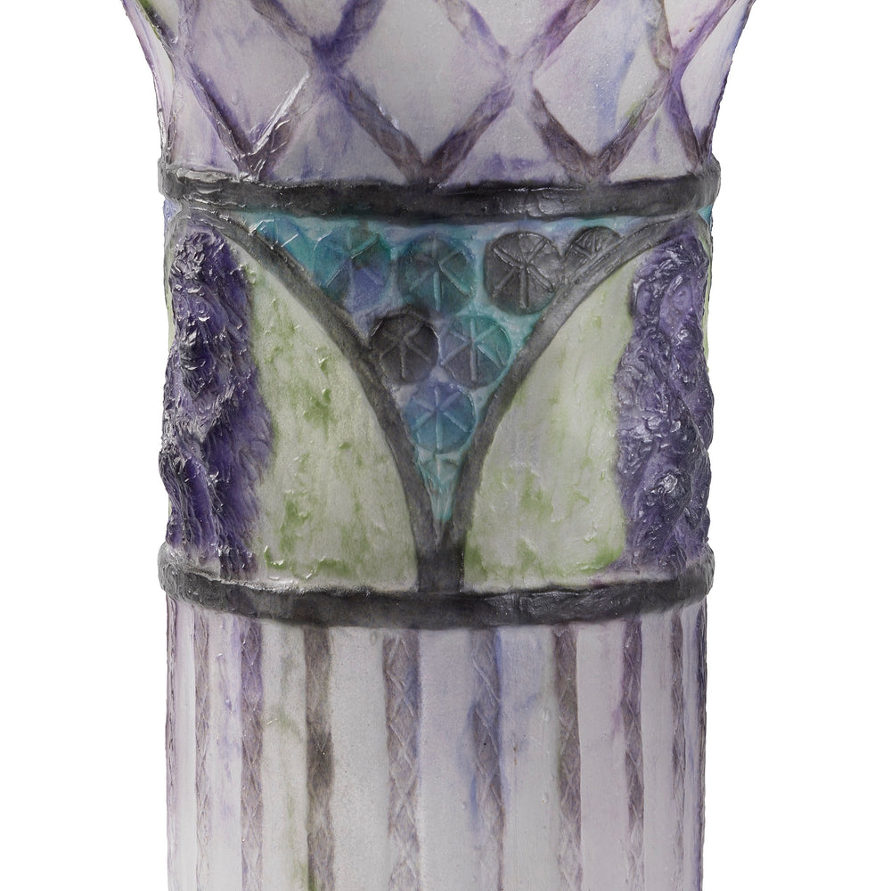 
                      
                        Macklowe Gallery Gabriel Argy-Rousseau "Singes" Pate de Verre Vase
                      
                    