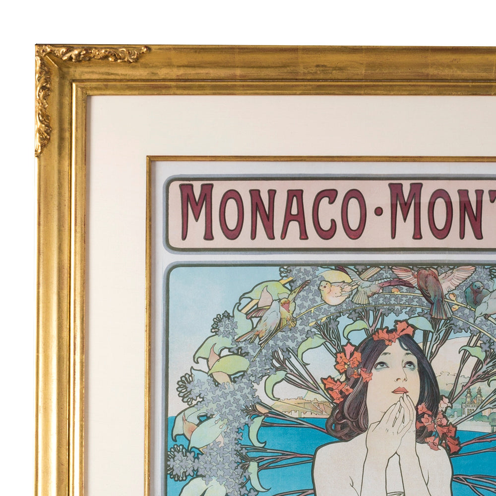 Macklowe Gallery Alphonse Mucha "Monaco Monte-Carlo" Lithograph