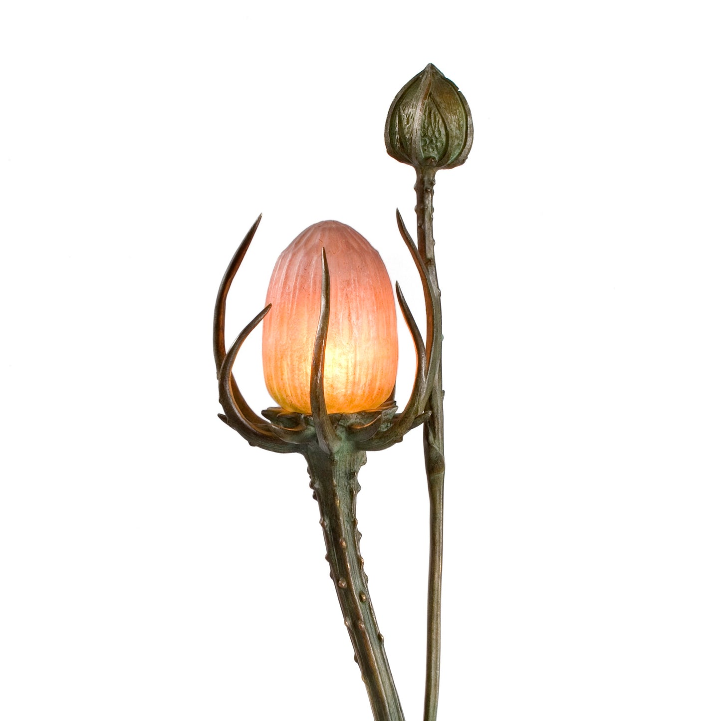 Macklowe Gallery Maurice Bouval “Le Chardon,” Table Lamp