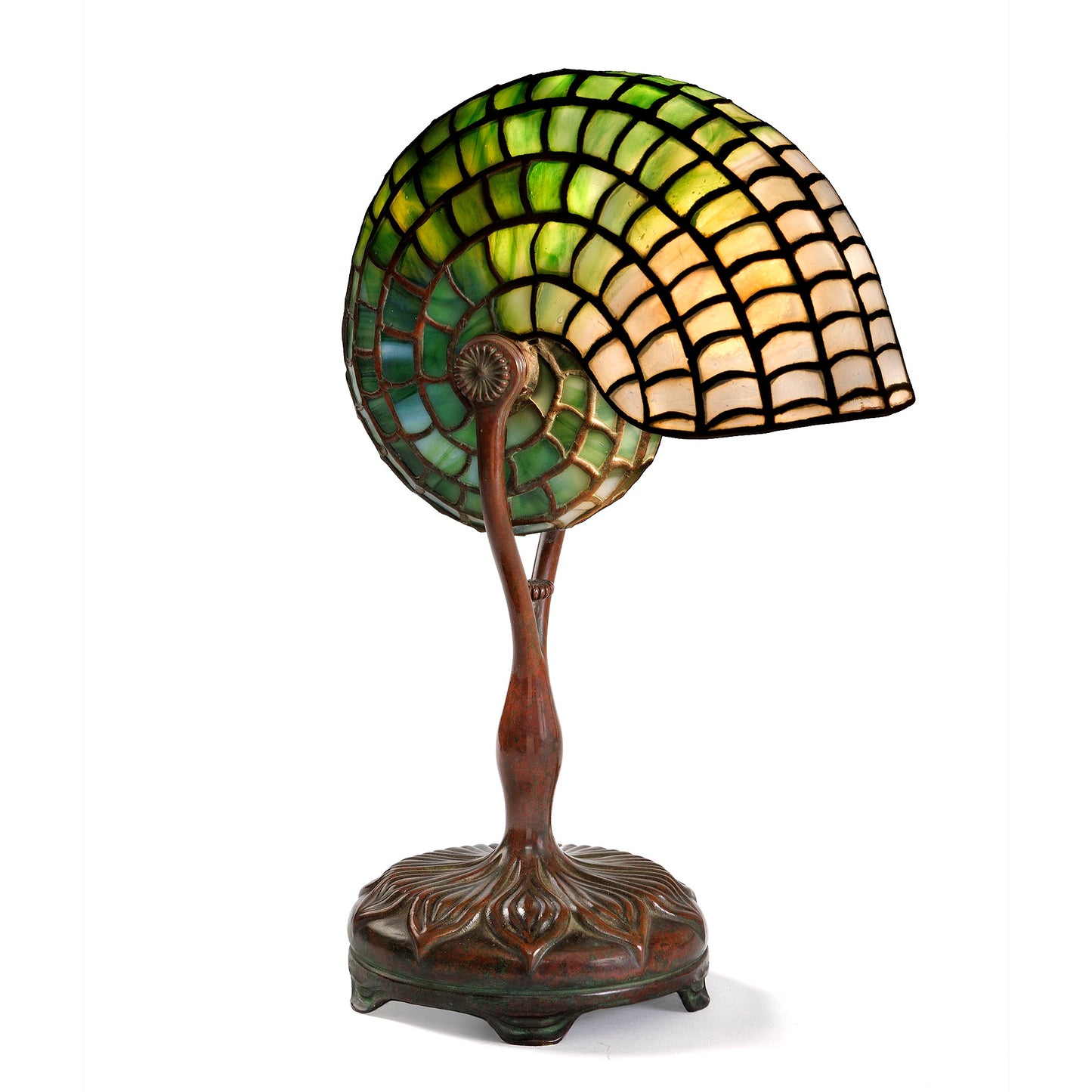 Macklowe Gallery Tiffany Studios New York "Nautilus" Lamp