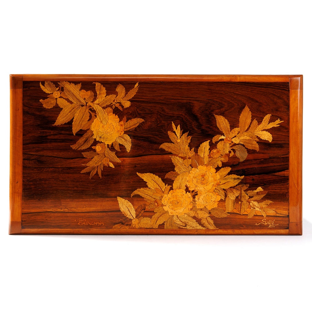 
                      
                        Macklowe Gallery Émile Gallé Set of Three Nesting Tables
                      
                    