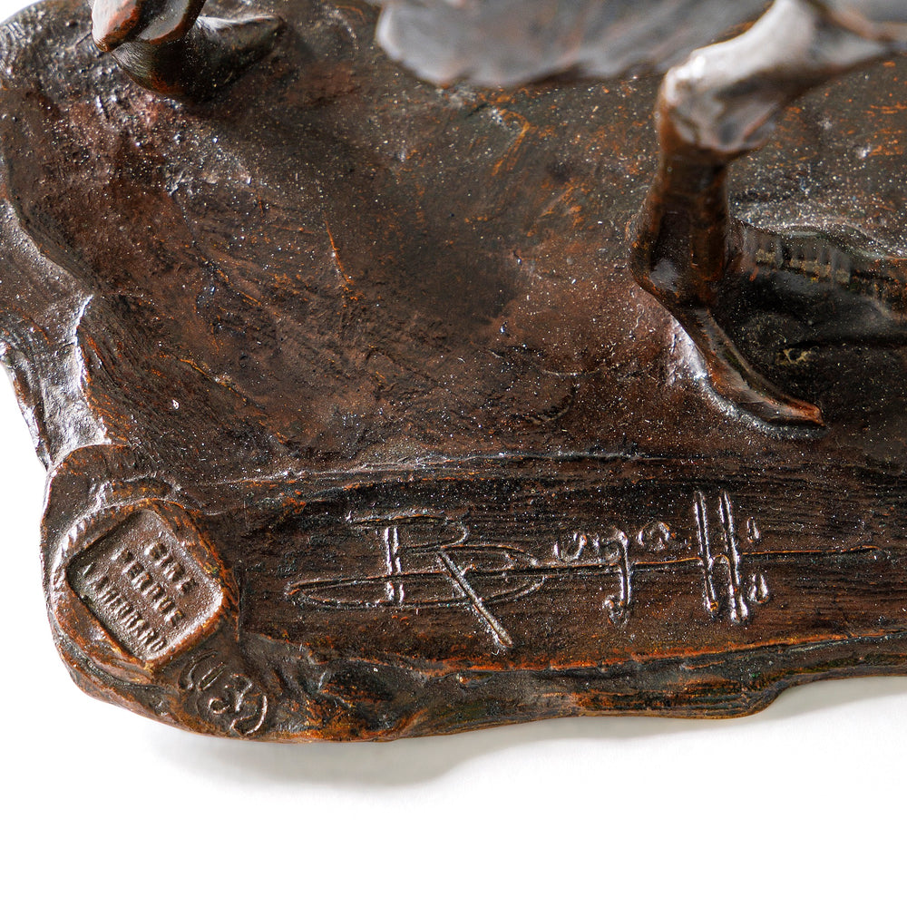 
                      
                        Macklowe Gallery Rembrandt Bugatti "Autruche en Marche" Bronze Sculpture
                      
                    