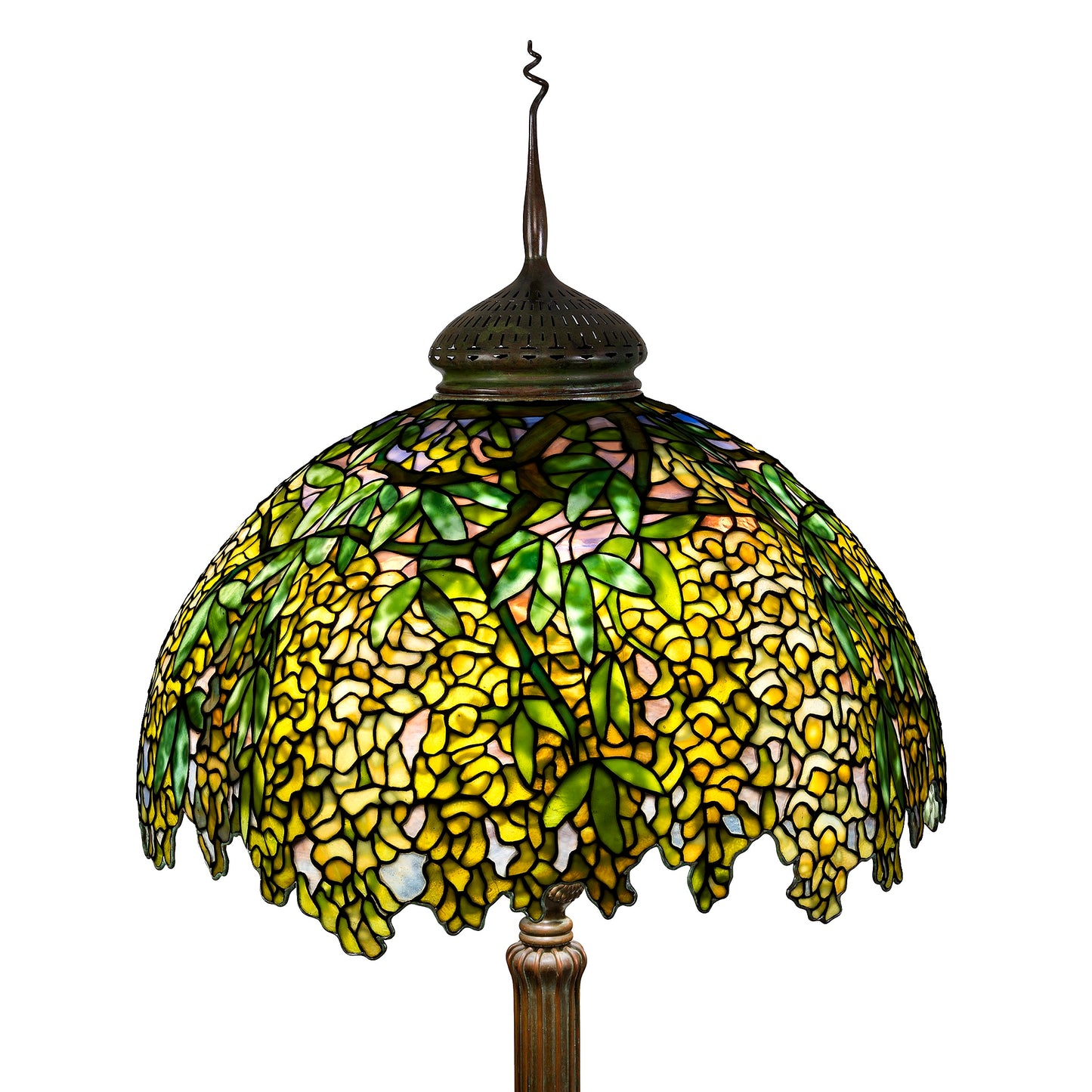 Macklowe Gallery Tiffany Studios New York "Laburnum" Floor Lamp