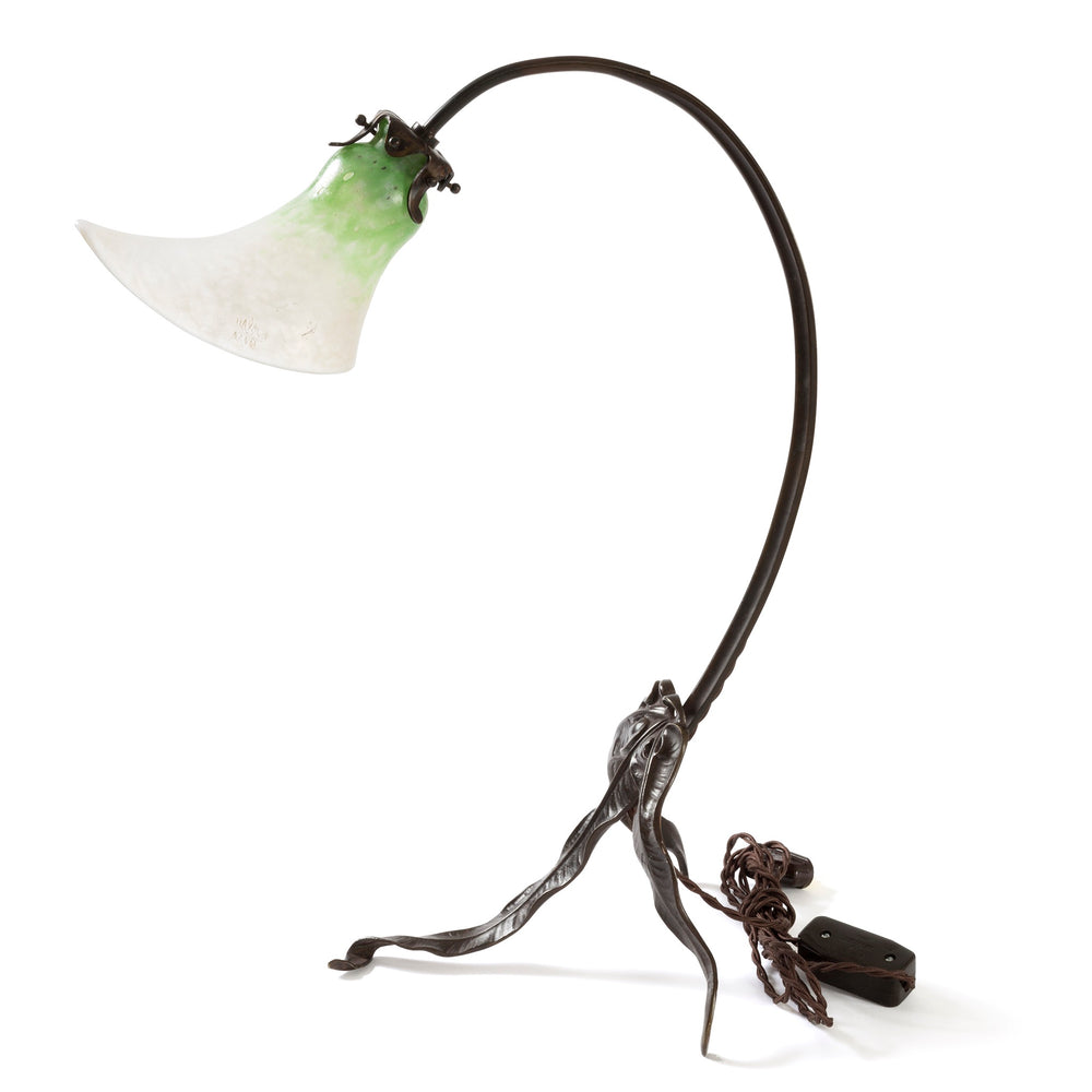 
                      
                        Macklowe Gallery Louis Majorelle Daum Nancy Lily Blossom Table Lamp
                      
                    