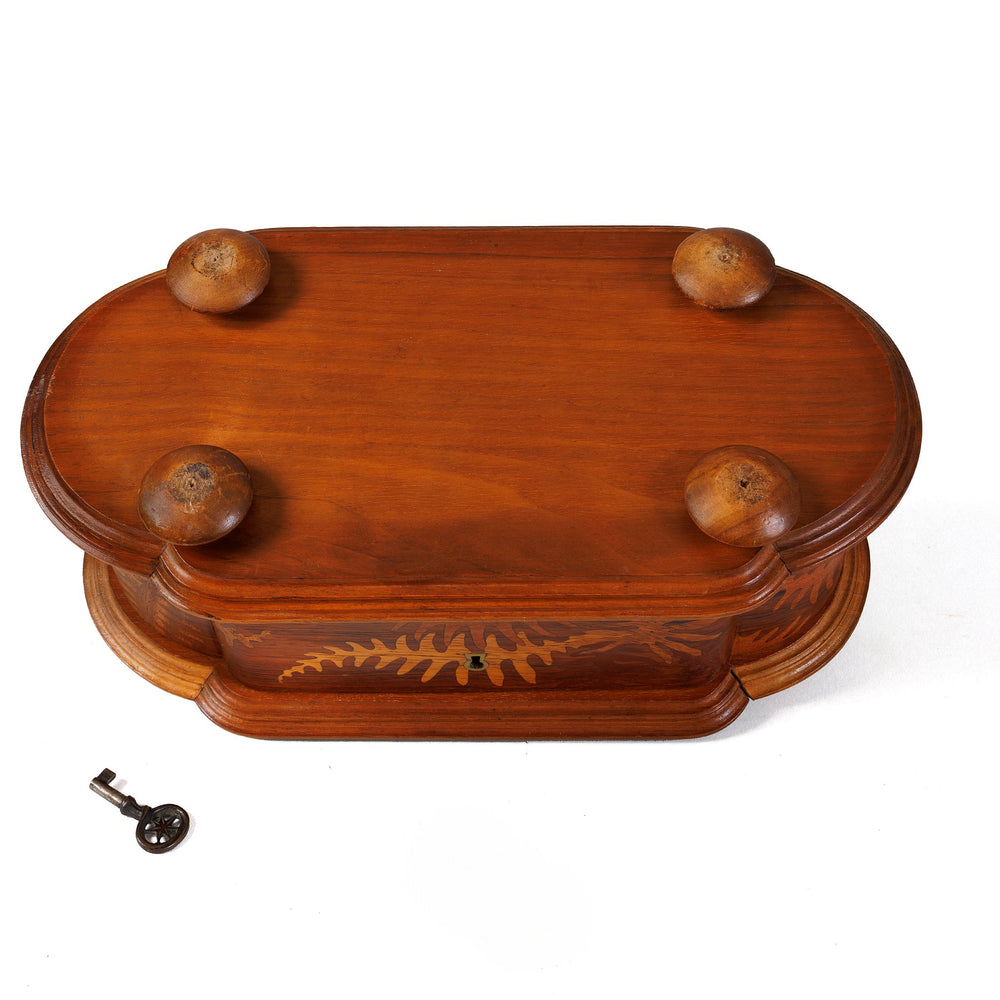 
                      
                        Macklowe Gallery Émile Gallé Marquetry "Mayfly and Ferns" Coffret
                      
                    