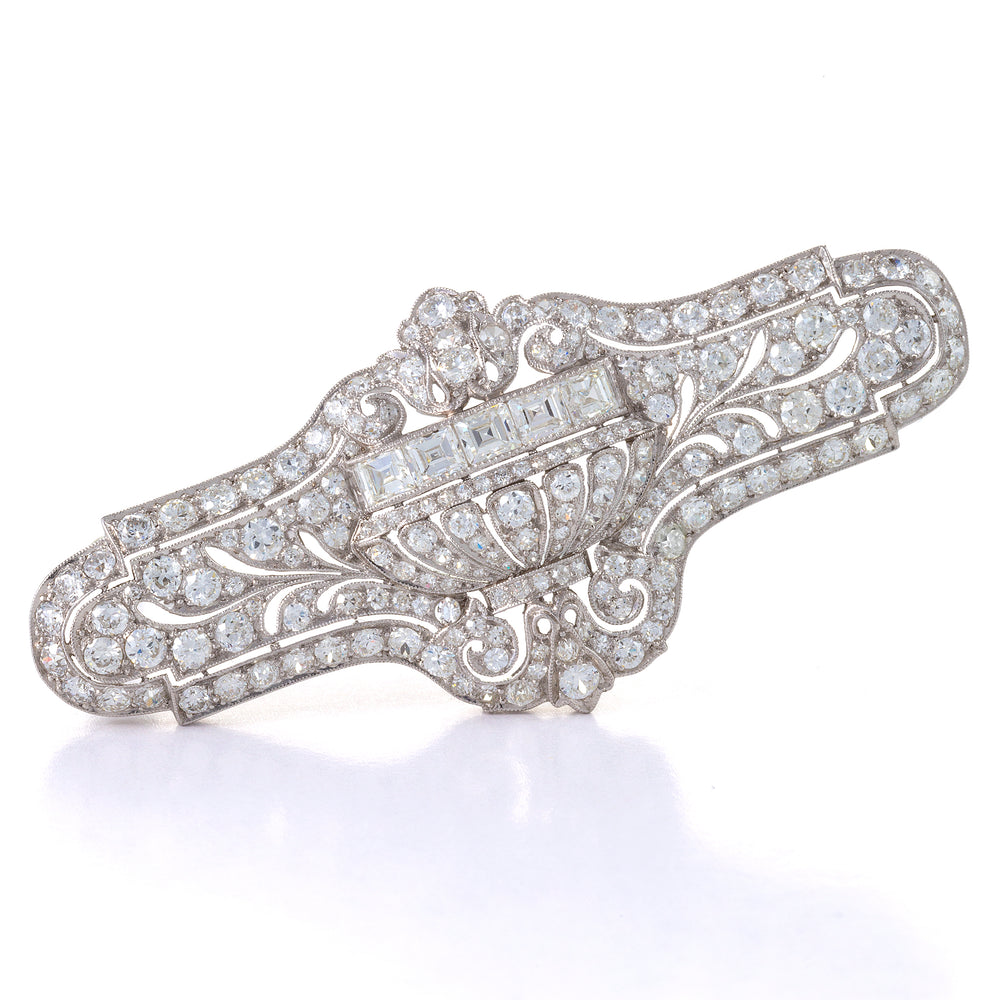 Macklowe Gallery E. M. Gattle & Co. Diamond Brooch
