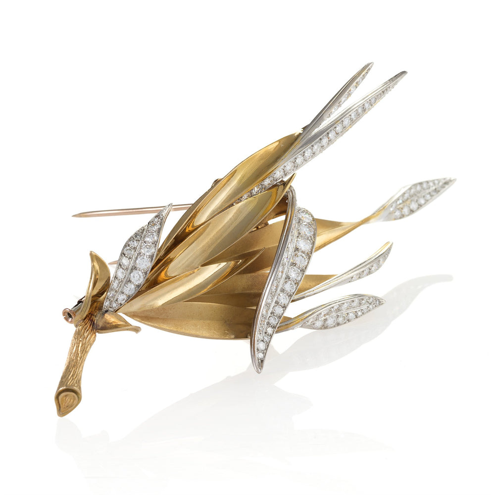 
                      
                        Macklowe Gallery Pierre Sterlé Paris Diamond Clip Brooch
                      
                    