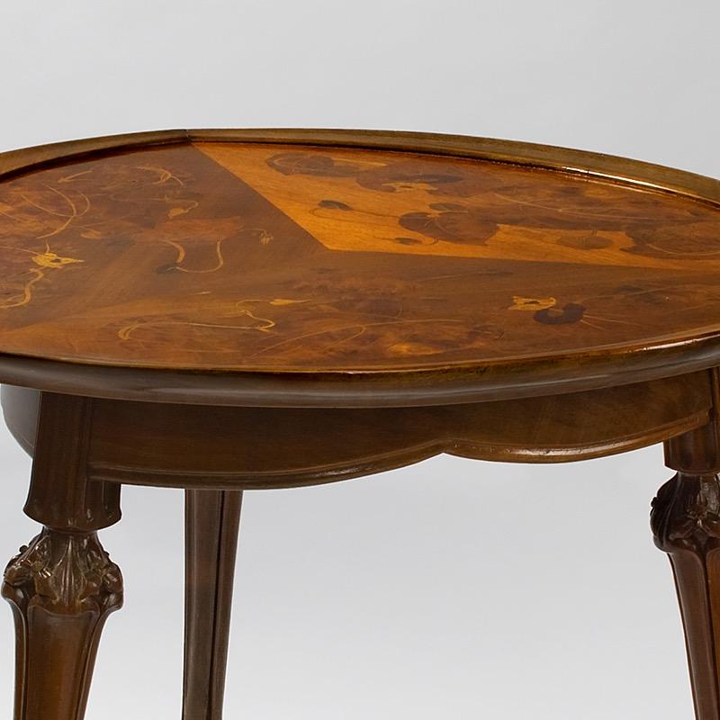 
                      
                        Macklowe Gallery Louis Majorelle Mahogany Salon Table
                      
                    