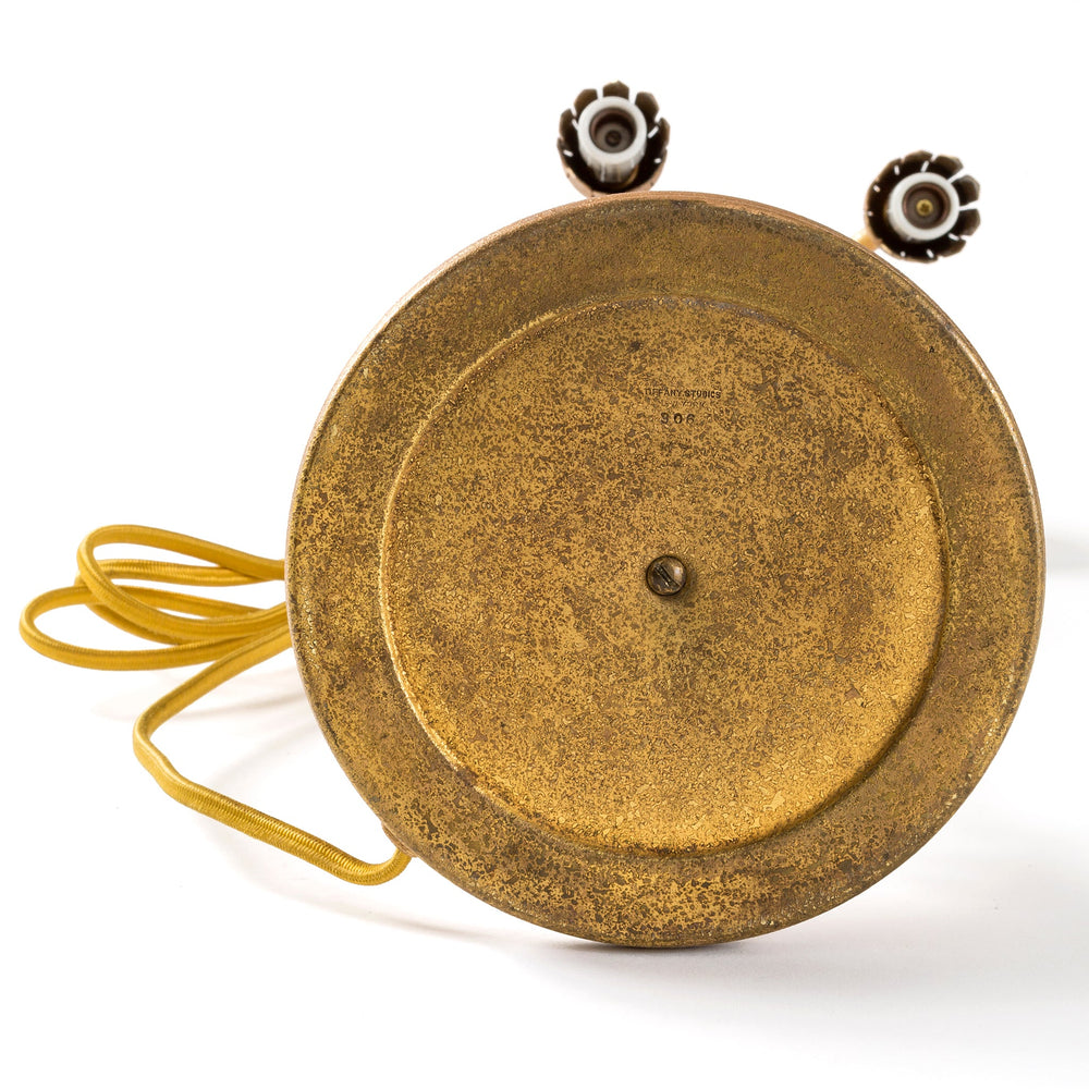 
                      
                        Macklowe Gallery Tiffany Studios New York "Three Light Lily" Table Lamp
                      
                    