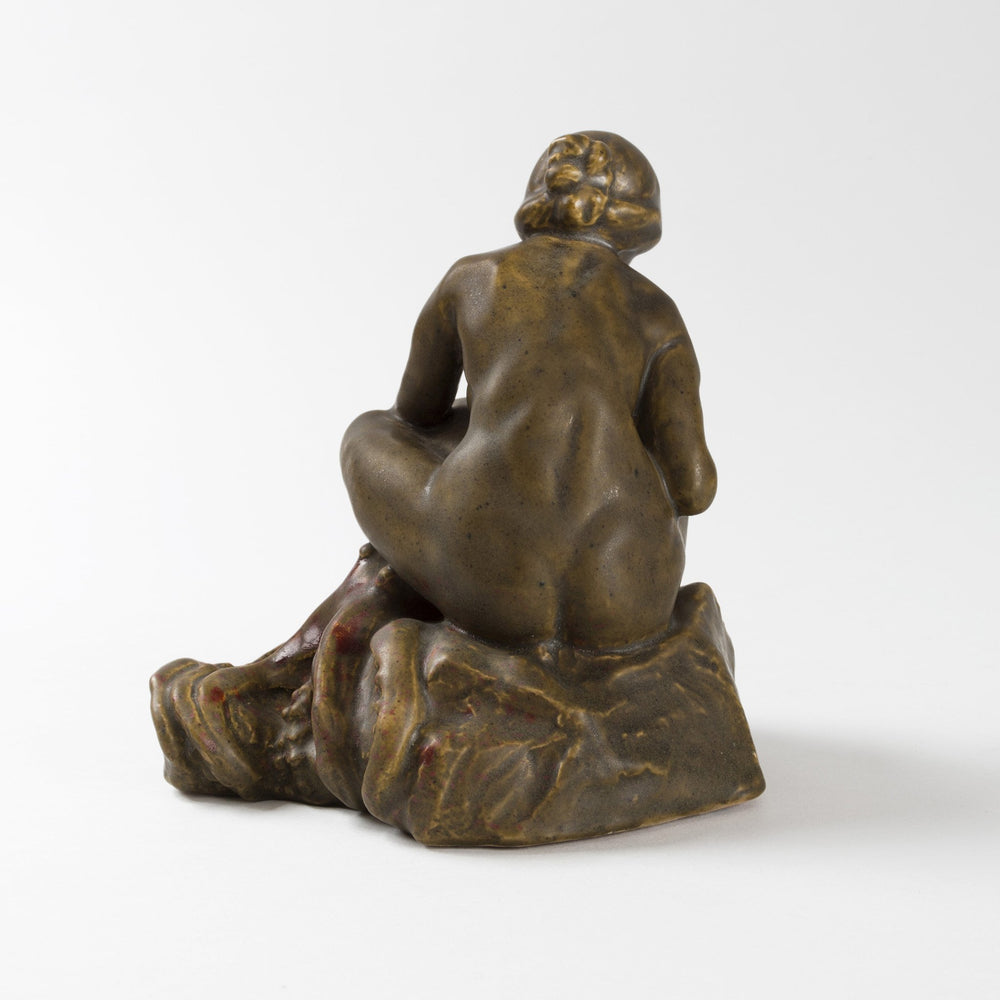 
                      
                        Macklowe Gallery François-Rupert Carabin "Femme au Pieuvre" Glazed Ceramic Inkwell
                      
                    