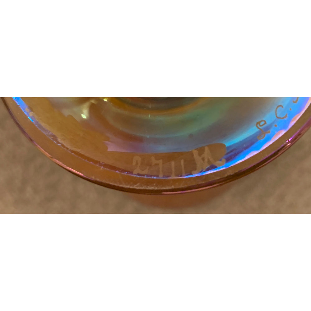 
                      
                        Tiffany Studios New York "Tell el-Amarna" Favrile Glass Pedestal Vase
                      
                    